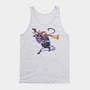 Dark Caramel Mage Kara Tank Top